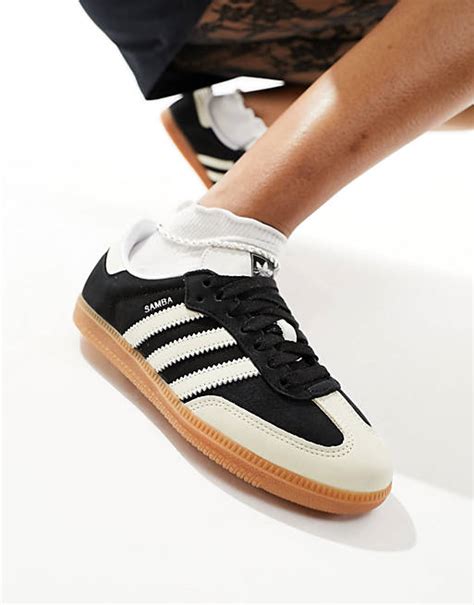 adidas samba schwarz wildleder schuhe|Adidas Samba sneakers.